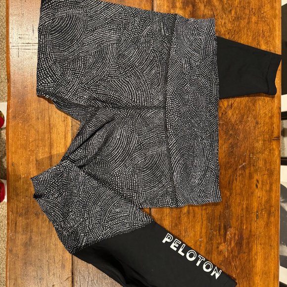 Peloton Lululemon Wunder Under Colorblock Leggings - Size 12 - Picture 2 of 3